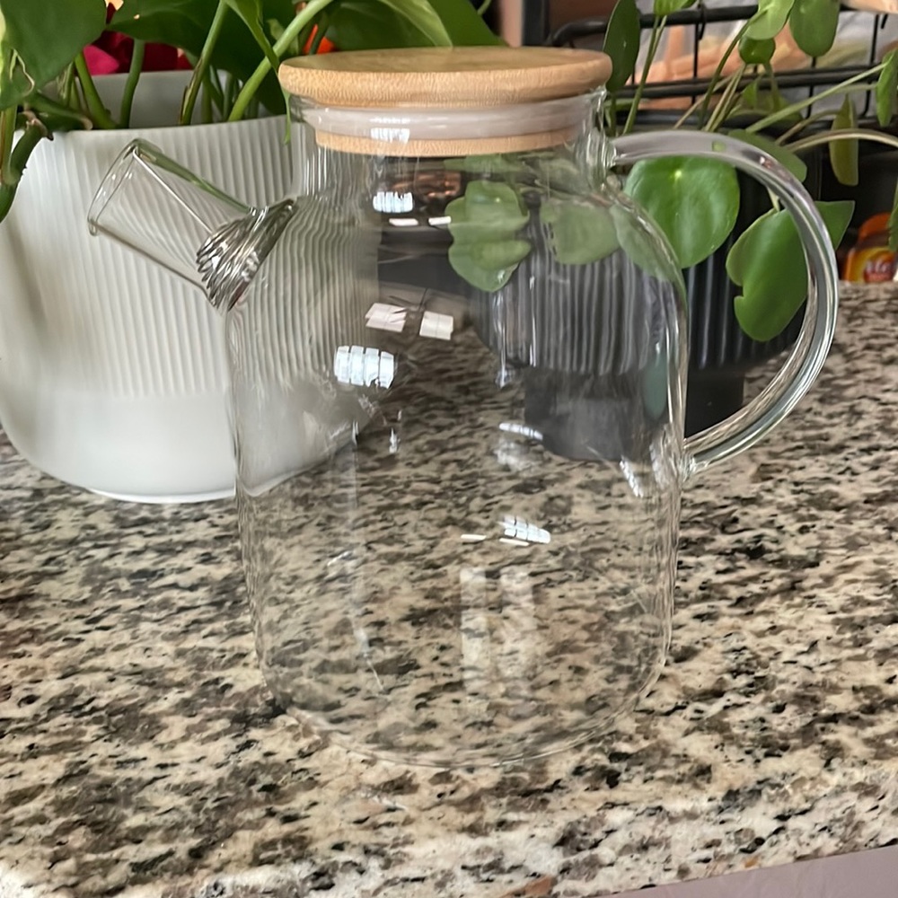 Large Glass Teapot